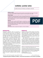 Noninvasive Ventilation: Practical Advice: Review