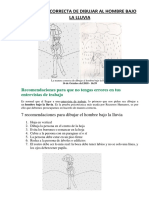 Psicología La Manera Correcta de Dibujar Al Hombre Bajo La Lluvia