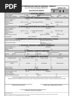 Solicitud de Credito