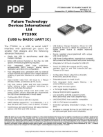 Future Technology Devices International LTD FT230X (: Usb To Basic Uart Ic)