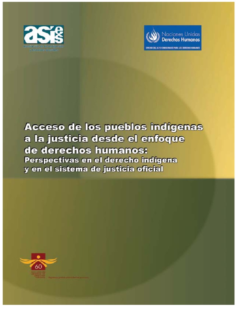 Justicia y derechos indígenas en Guatemala | PDF | Derechos humanos ...