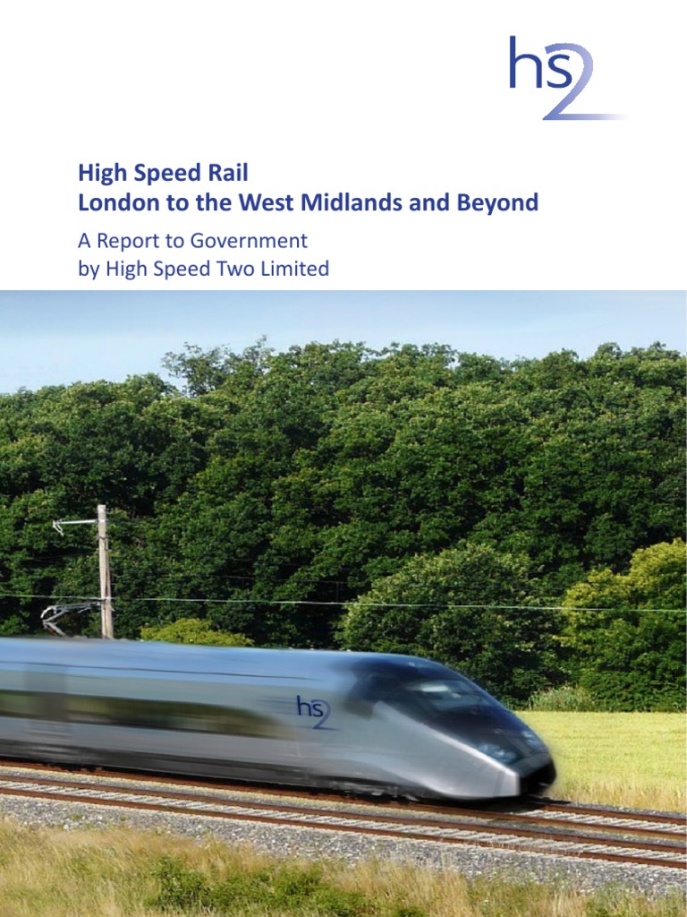 Hs2 Main Report | PDF | Rail Transport | Transport