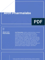 Arch Pharmalabs Directors Information