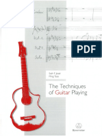 The Techniques of Guitar Playing 