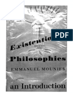 (Emmanuel Mounier) Existentialist Philosophies An (B-Ok - CC) PDF