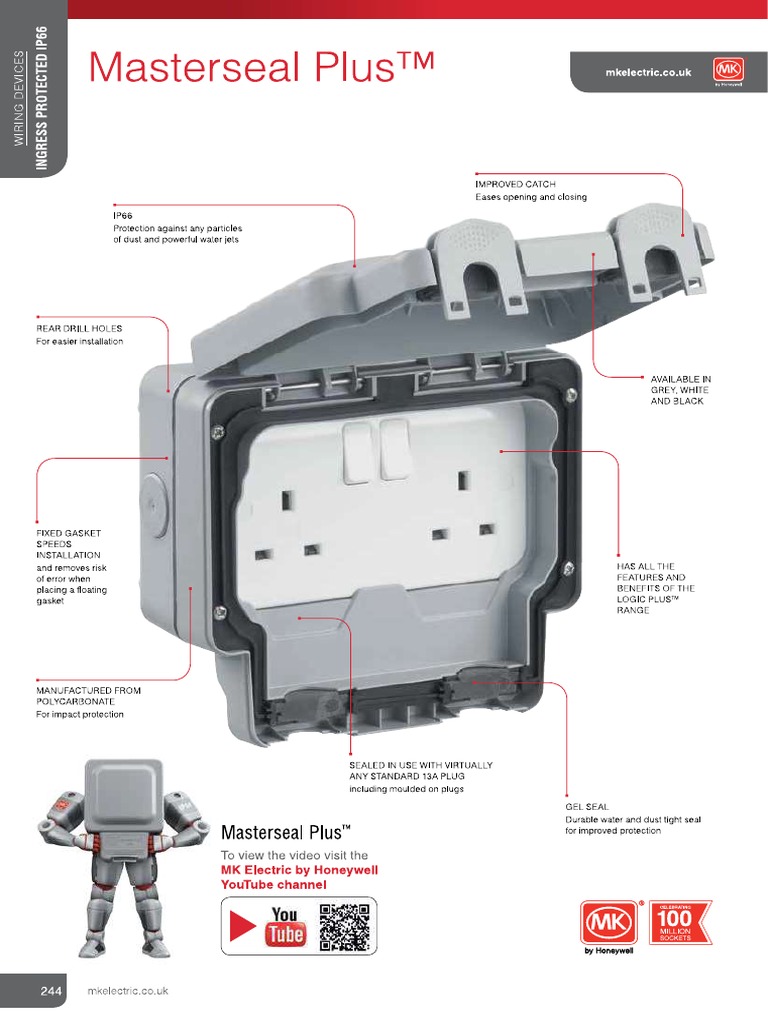 MK Socket Waterproof PDF | PDF