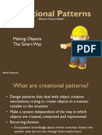 Creational Patterns: Making Objects The Smart Way