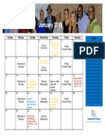 Calendar January 2019