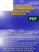 Asuhan Keperawatan Pada Bayi / Anak Dengan Kelainan Jantung Kongenital