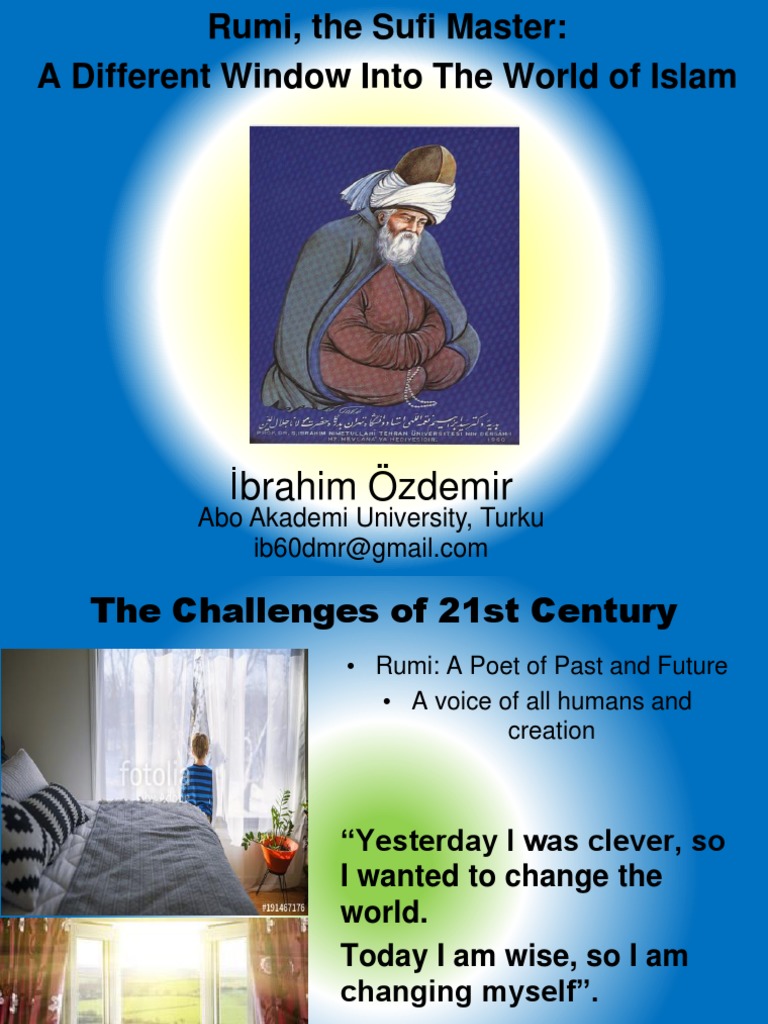 Rumi, The Sufi Master: A Different Window Into The World of Islam | PDF ...