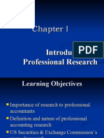 Introduction To Professional Research