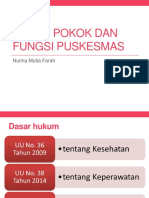 Tugas Pokok Dan Fungsi Puskesmas