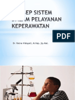 Konsep Sistem Dalam Pelayanan Pelayanan Keperawatan