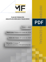 Plan de Formacion Analista en Mercados Financieros Ciclo 3 2018