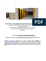 Centre For Development of Advanced Computing