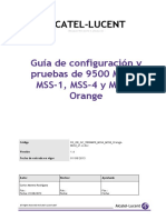 Guia Configuracion 9500MPR MSS4 MSS8 Orange PDF