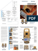 Jual Total Station Topcon GPT 7500/ GPT 7501, Akurasi 1 detik