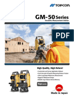 Total Station Topcon GM 52, Akurations Two Second-Topcon Basic - 082119696710