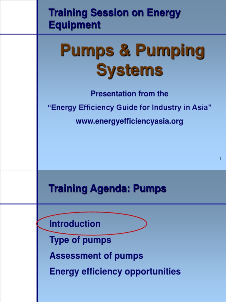 BSR Energy Management Handbook PDF Pump Horsepower