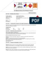 MSDS Thinner