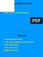 Digital Electronics: - Safety - Introduction - Basic Types of Multivibrators