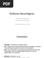 Disfonias Neurológicas