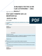 Quiz 2. Semana 7. Tecnicas Del Aprendizaje Autonomo