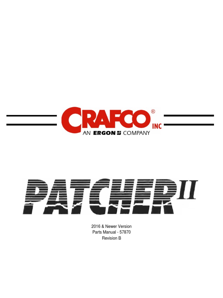 Patcher Ii Crafco | PDF | Diesel Engine | Valve