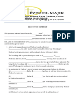 Production Contract Ezekiel Majik