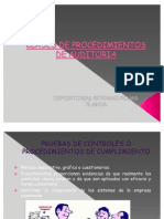 Clases de Procedimientos de Auditoria