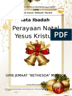 Tata - Perayaan Natal, 28 Des 2018