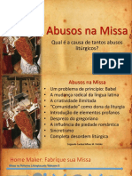 Abusos na Missa Nova de Paulo VI