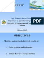Hydrology: Engr. Khurram Sheraz (Lecturer)