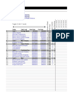 Gantt-Chart Week 5