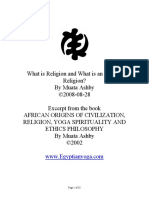 What is Religion and What is an African Religion.pdf