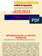 Geologia  Clase Xiii  Pliegues y Fallas