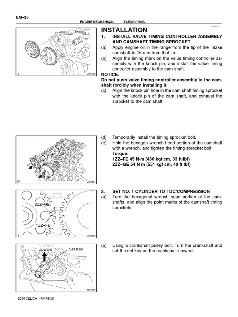 10 Timing Chain Installation PDF PDF Propulsion Vehicle