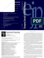 European Journal of Parapsychology v20-1 2005