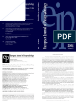 European Journal of Parapsychology v19 2004