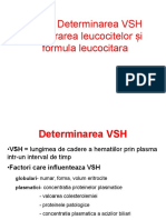 Determinarea VSH