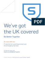 Sophos Be Better Together White Paper (05 15)