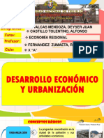 Capítulo I Desarrollo Economico y Urbanización