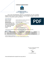 Formulir Pendaftaran 2018