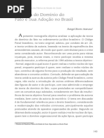 A teoria do dominio do fato 