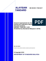 Ms Iso Iec 17025 2017 Prepdf