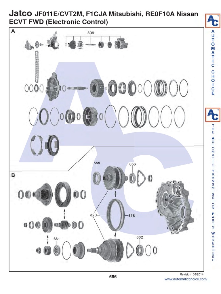 Jf011e Pdf Valve Bearing Mechanical
