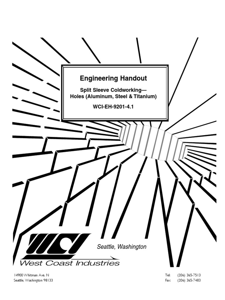 Engineering Coldworking Guide | PDF | Screw | Fatigue (Material)