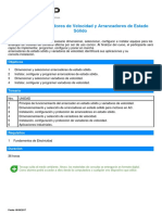 Instalaciones de Variadores de Velocidad y Arrancadores de Estado Solido