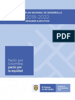 Bases Plan Nacional de Desarrollo 2018-2022 Resumen Ejecutivo