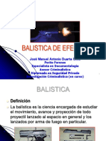 Balistica de Efectos